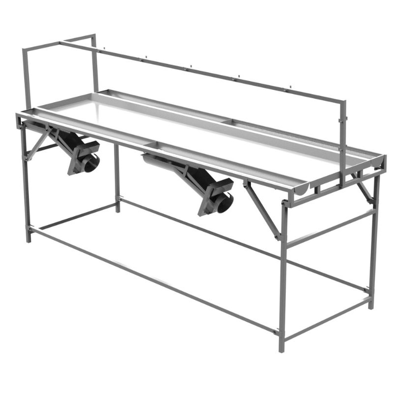 Mesa de Vacinação com 2 Dispositivos — vista 1